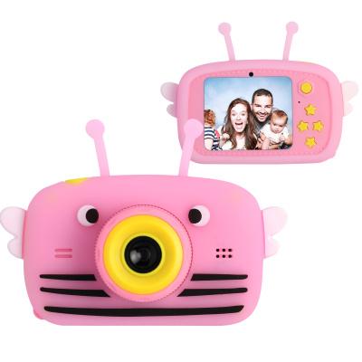 Цифровой детский фотоаппарат XOKO KVR-100 Bee Dual Lens Розовый