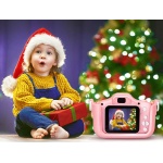 Силиконовый чехол и ремешок для цифрового детского фотоаппарата XOKO KVR-001 Розовый