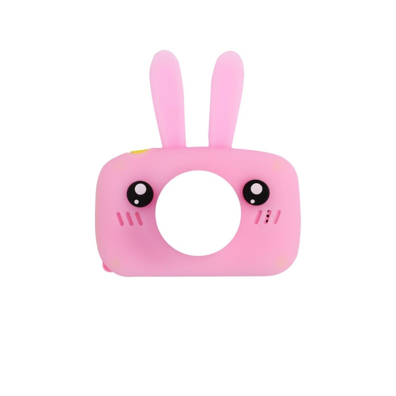 Силіконовий чохол для цифрового дитячого фотоапарата XOKO KVR-005/010/100 Rabbit Рожевий