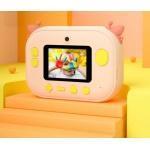 Цифровой детский фотоаппарат-принтер XOKO KVR-1500 Оранжевый Жираф