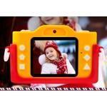 Цифровой детский фотоаппарат XOKO KVR-200 Christmas Limited Edition Dual Lens Red/Yellow + карта памяти 32 Гб