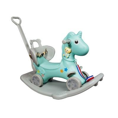 Коник гойдалка - каталка XOKO Play Pen RHO2 5 в 1 Blue (RHO2-BL)