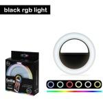RGB Селфи кольцо XOKO BS-007U Black RGB LED 9см