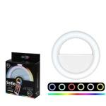 RGB Селфи кольцо XOKO BS-007U White RGB LED 9см