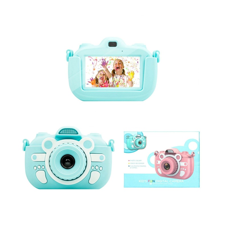 Цифровий дитячий фотоапарат XOKO KVR-300 з сенсорним дісплеєм рожевий (KVR-300-PN)
