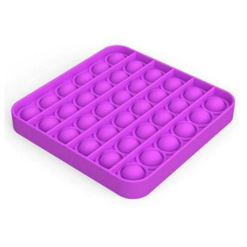 Іграшка антистрес Sibelly Pop It Mono Square Violet