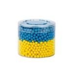 Дополнительные шарики к аквамозаике ХОКО Mix 2 Color Blue/Yellow (150 грамм)