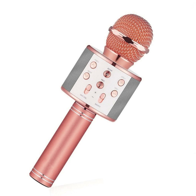 Беспроводной Караоке-Микрофон Optima MK-1 Rose Gold