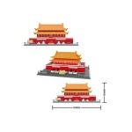 Конструктор Wange Брама небесного спокою - Вежа Тяньаньмєнь, Пекін, Китай (5218)