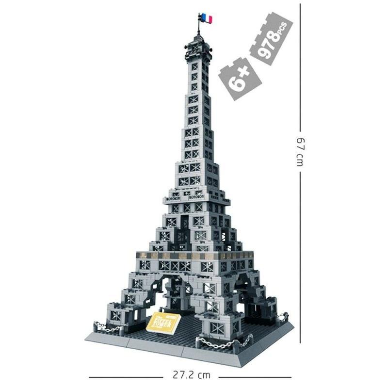 Конструктор Wange Ейфелева вежа , Париж, Франція (5217)