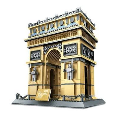 Конструктор Wange Тріумфальна арка Парижа,  Франція (5223)