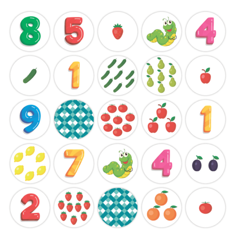 Настільно-друкована гра “Десять. Склад числа” від "2D3D" (2D3DGAME1100)