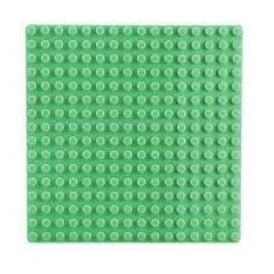 Конструктор Wange "Опорна (базова) плита для конструювання 16x16 зелена" (8802)