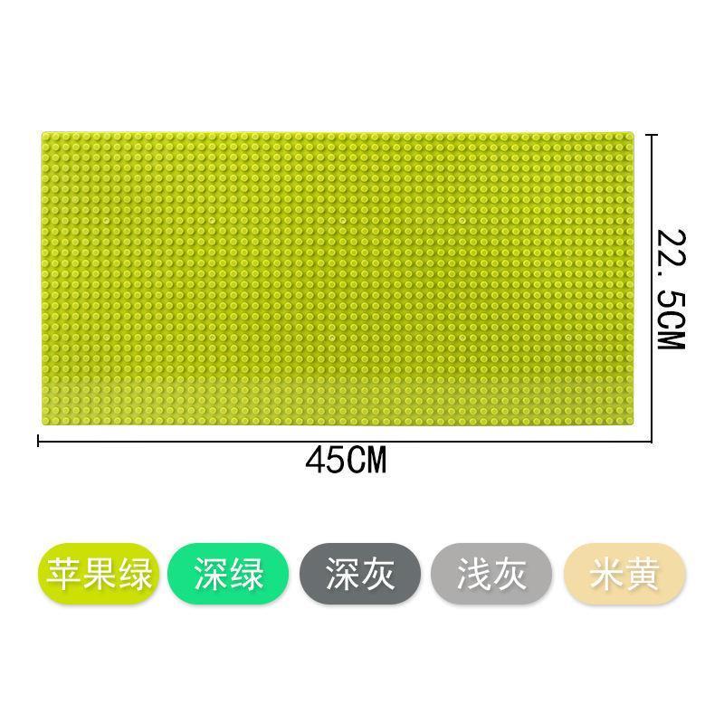 Конструктор Wange "Опорна (базова) плита для конструювання 28x56 світло-зелена" (8804)