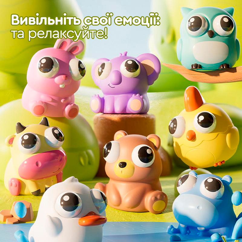 Іграшка антистрес Pop Up Eyes Squeeze Sibelly Кролик (PUP-SB-RB)